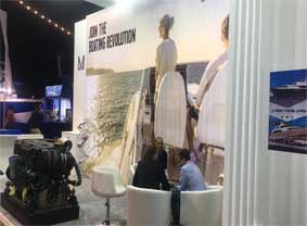 مجموعة المسعود تعرض محركات "إم تي يو" و"فولفو بنتا" خلال "معرض دبي العالمي للقوارب"