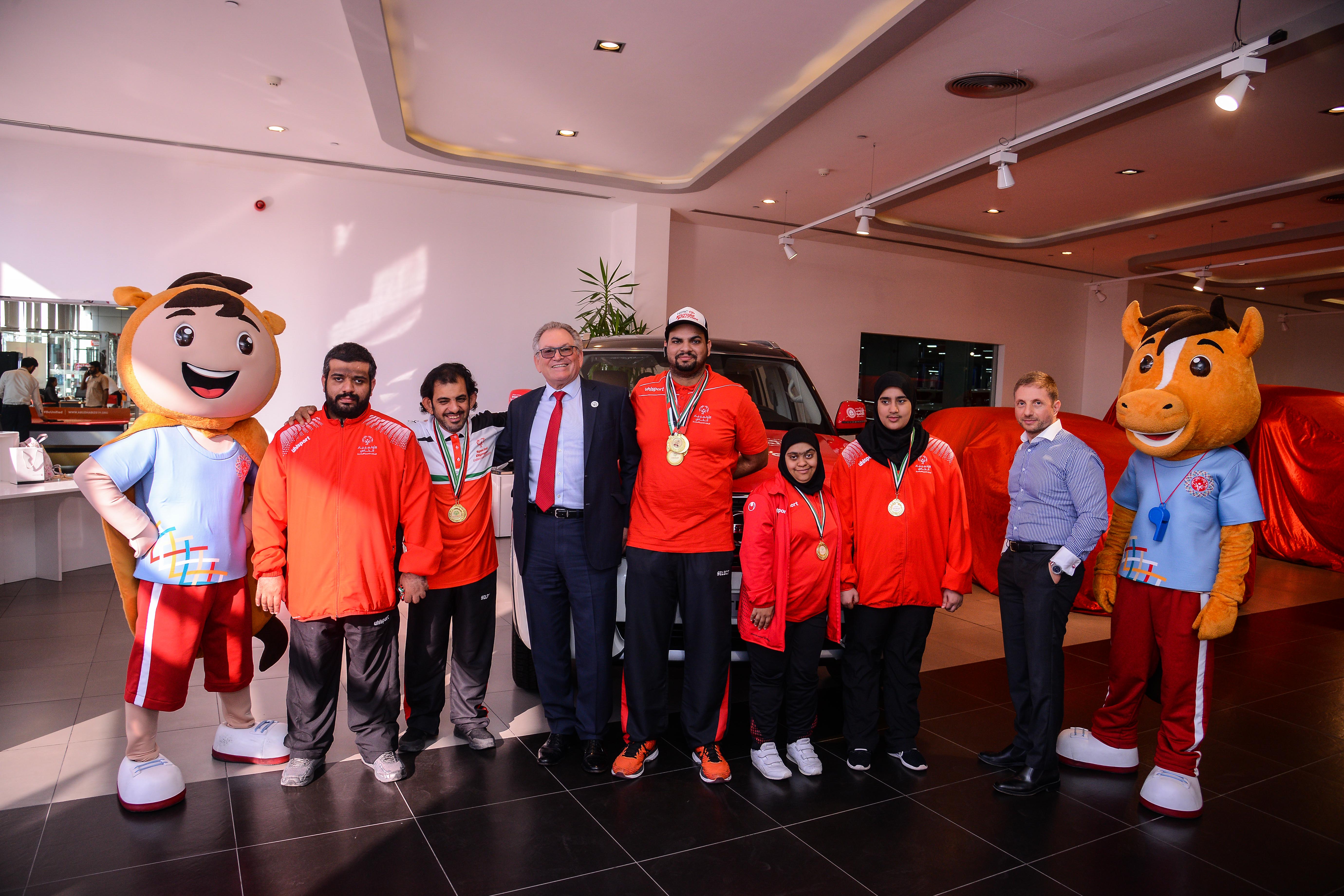 Al Masaood employees sign up to volunteer during Special Olympics World Games 2019