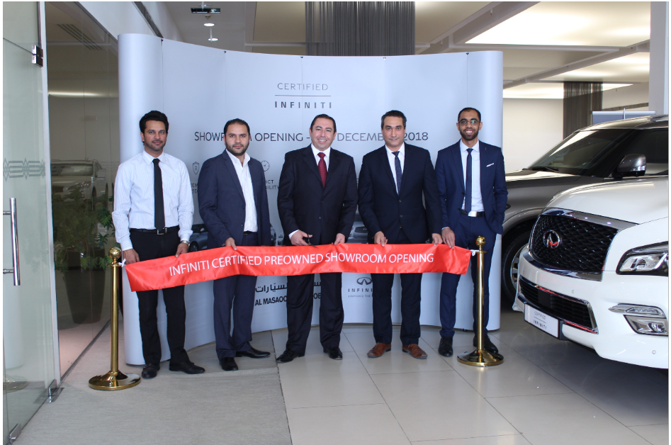 Al Masaood Automobiles opens world-class pre-owned INFINITI showroom in Abu Dhabi