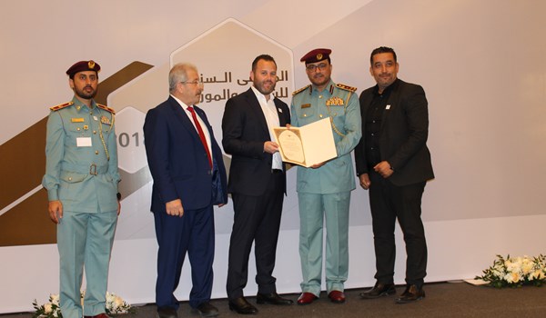 تكريم وزارة الداخلية لقسم الإطارات والبطاريات والملحقات في مجموعة المسعود