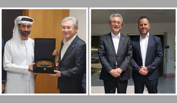 President and Chief Operating Officer of Bridgestone Global Receives Vice Chairman Ahmed Rahma Al Masaood