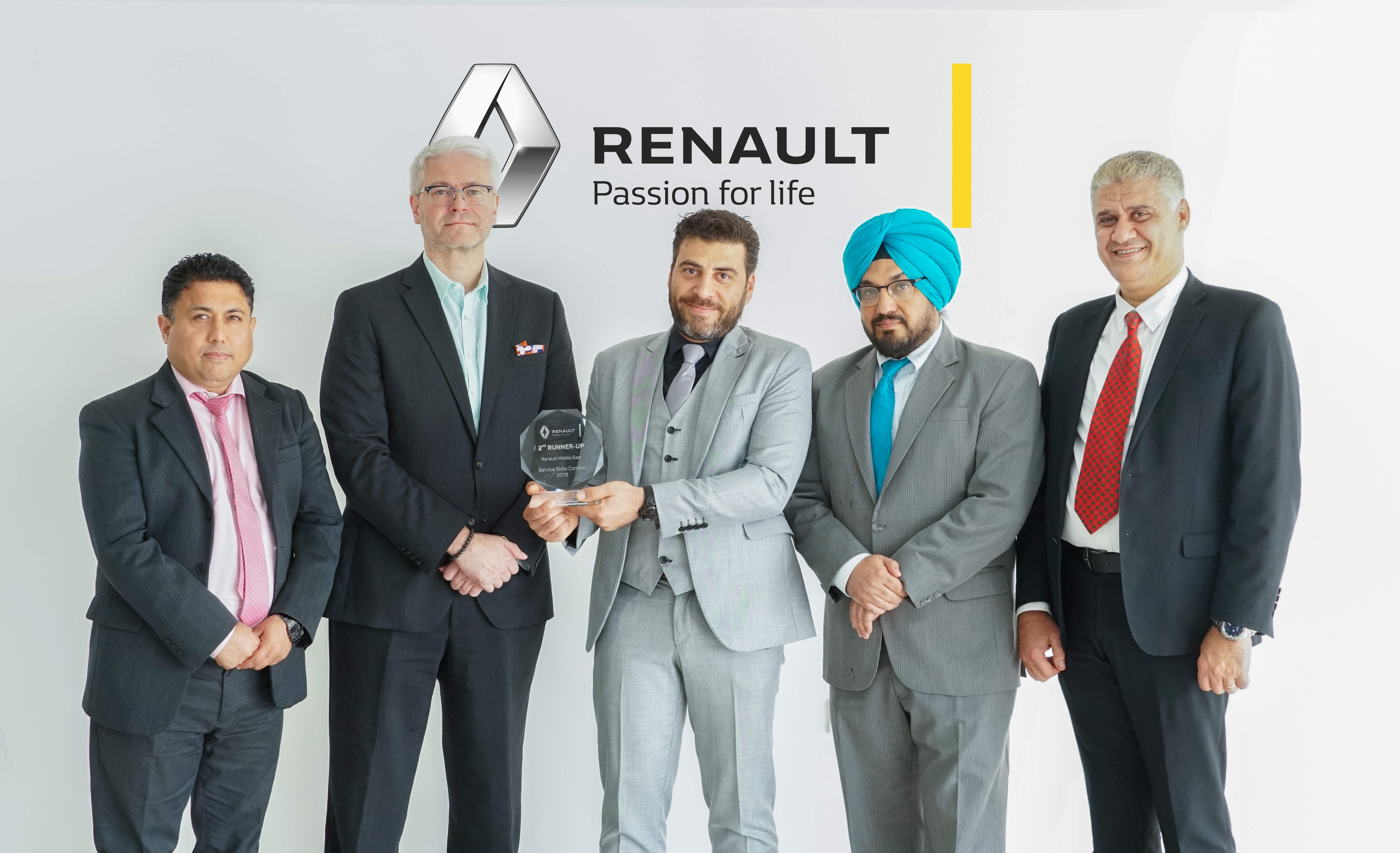 Renault Abu Dhabi Wins a Top Three Position in the 2019 Regional Skills Contest