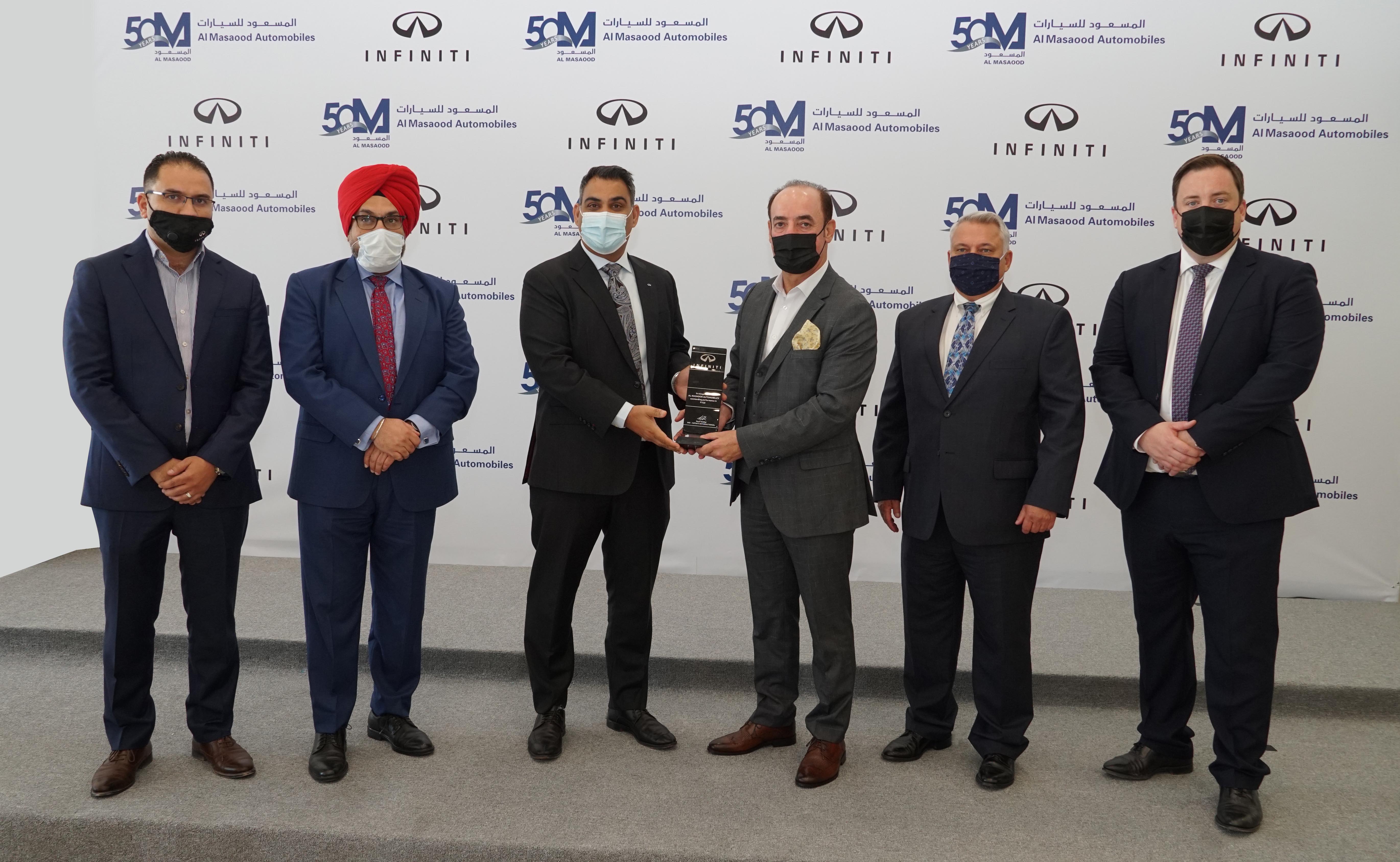Al Masaood Automobiles INFINITI Records 10% Increase in Market Share During Pandemic Year 