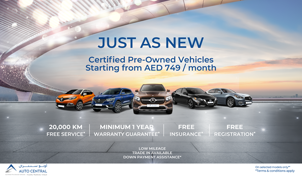 AutoCentral's Range of Certified Pre-Owned Vehicles