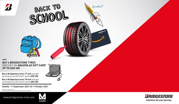 Benefit from our exciting Bridgestone promotions 