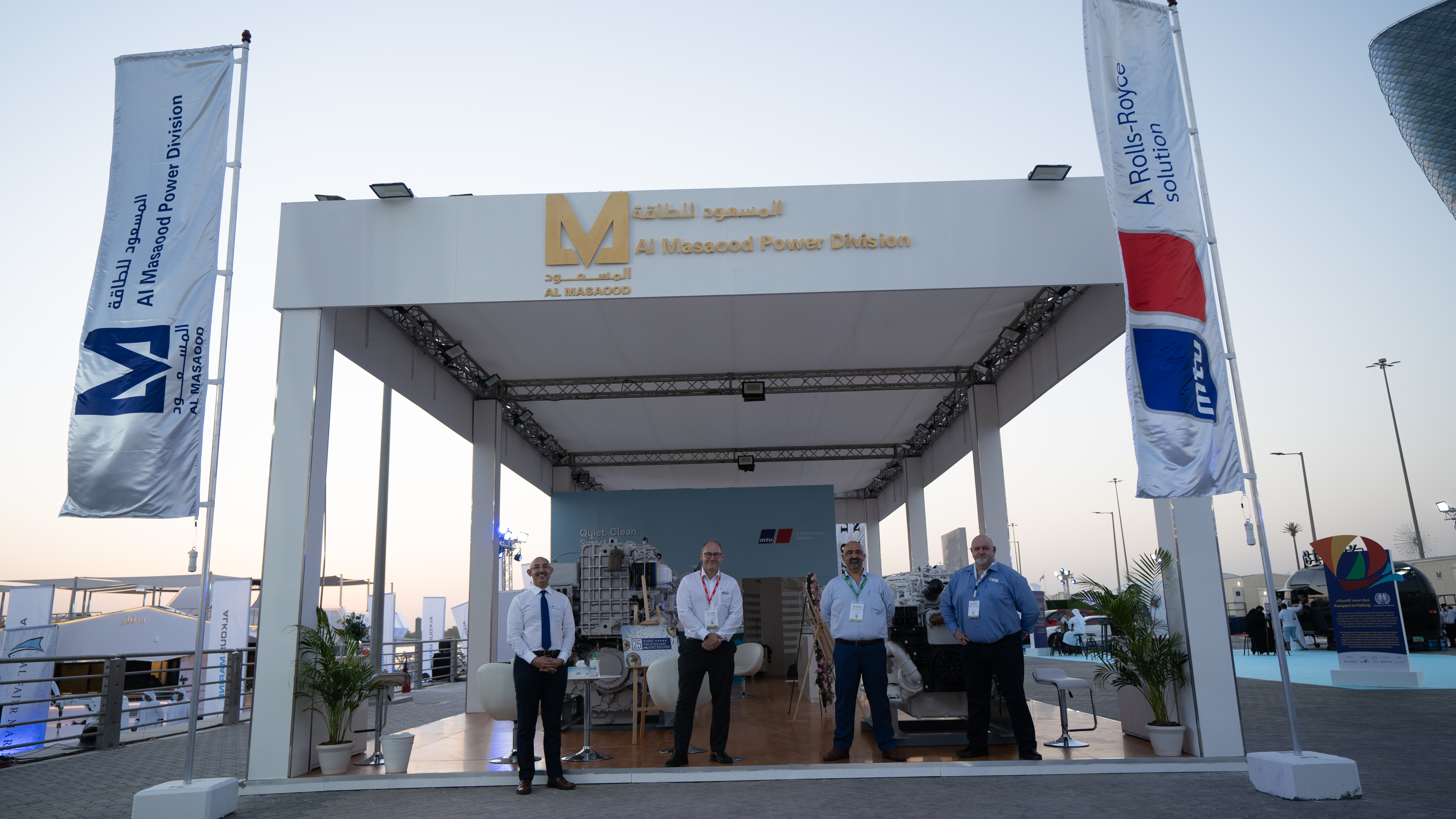 Al Masaood Power launches sustainable engines for mega yacht industry at Abu Dhabi International Boat Show 2021
