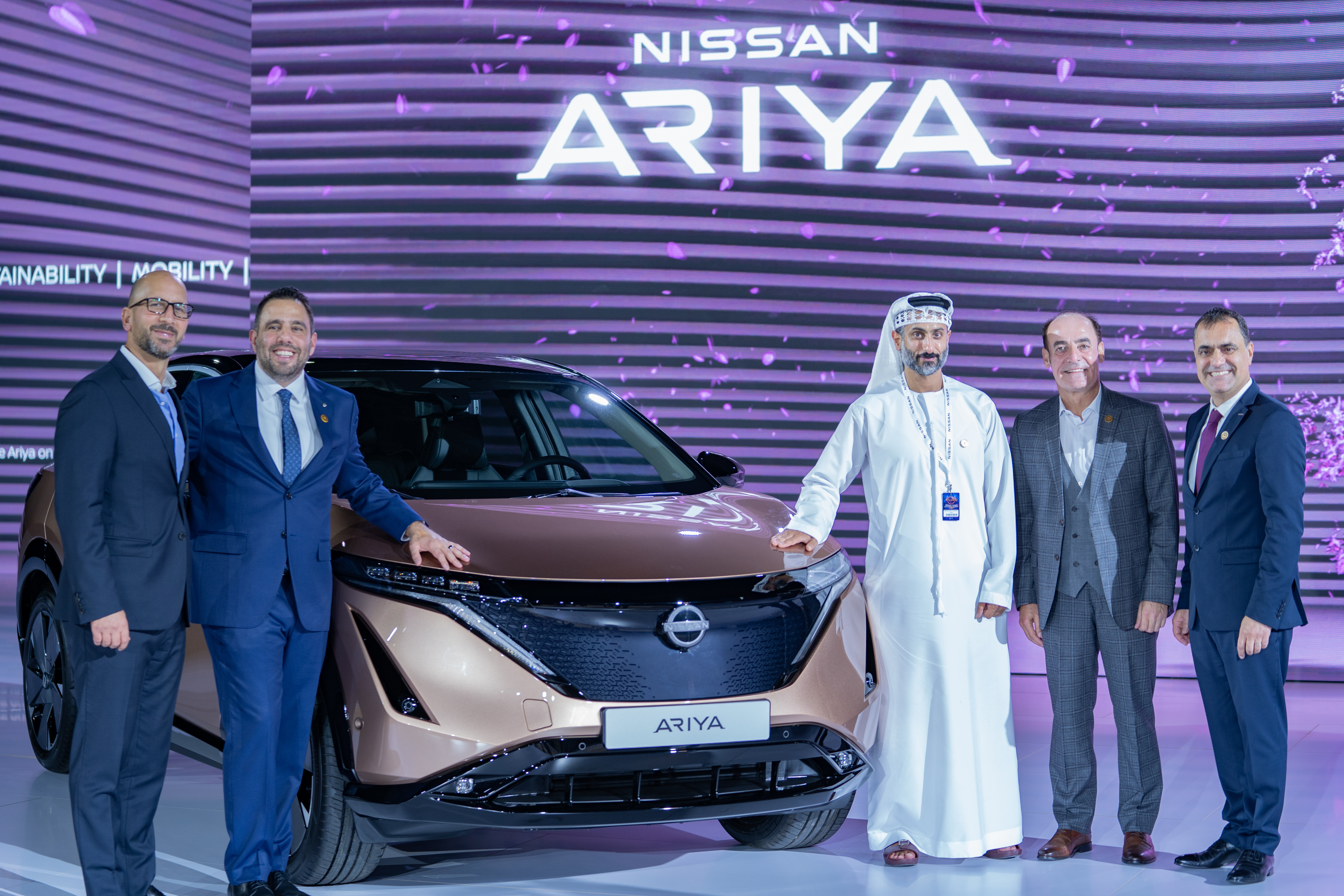 نيسان تبهر زوّار إكسبو 2020 دبي بالعرض الإقليمي الأول لسيارة أريا الكهربائية كلّياً