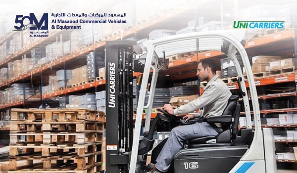 UniCarriers forklifts at ADIPEC 2021 