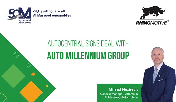 AUTOCENTRAL SIGNS DEAL WITH AUTOMILLENNIUM GROUP 