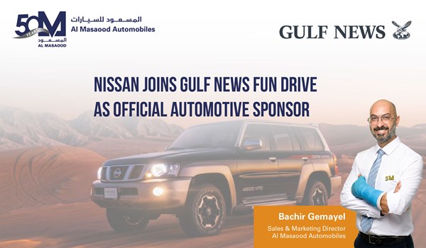 Al Masaood Automobiles Nissan sponsors Gulf News Fun Drive 