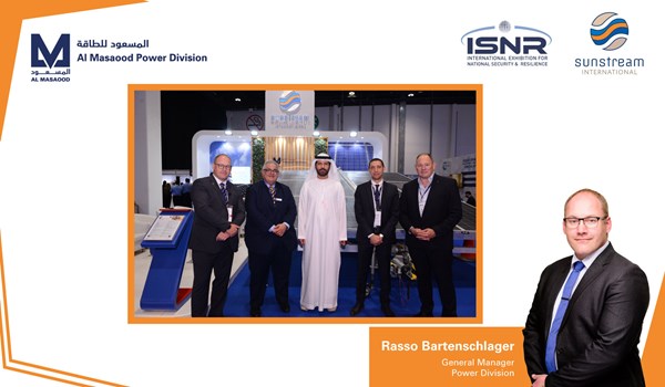 Al Masaood Power Division Concludes its Successful Participation at the International Exhibition for National Security & Resilience (ISNR) 2022
