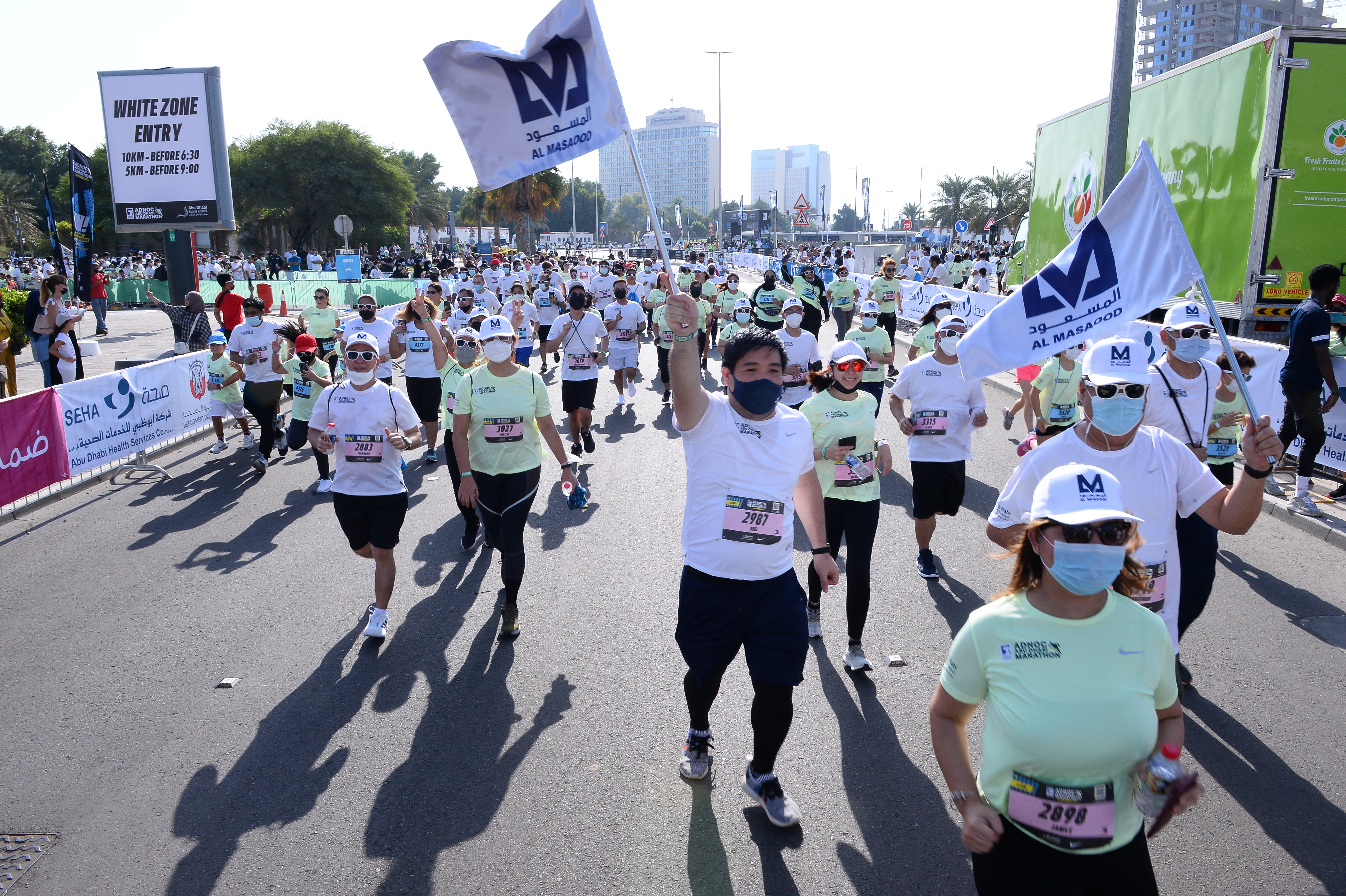 Al Masaood Automobiles - Nissan Supports Fourth ADNOC Abu Dhabi Marathon 