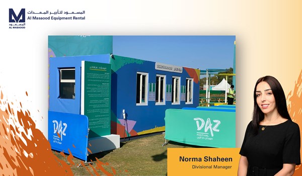 Al Masaood Equipment Rentals Supplies Portable Units to the Dar Al Zain Event (DAZ) 