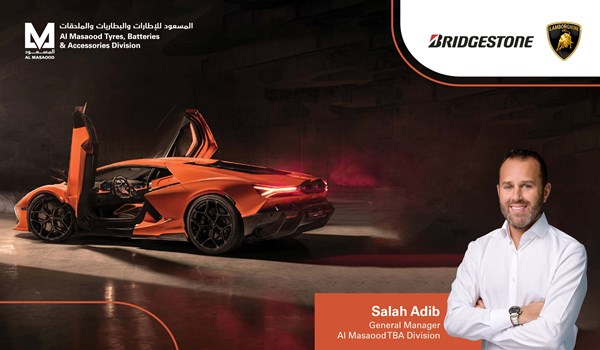 Al Masaood TBA Supports Bridgestone – Lamborghini Collaboration