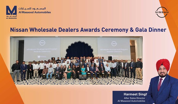    Al Masaood Automobiles Aftersales Team Hosts Nissan Wholesale Dealers Awards Ceremony & Gala Dinner
