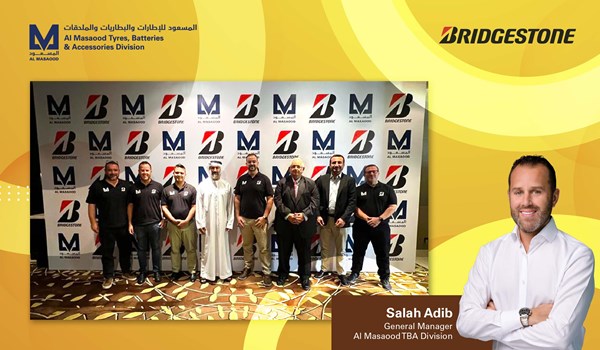 Al Masaood Tyres, Batteries & Accessories Strengthens Partnership with Bridgestone MEA