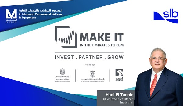 Al Masaood CV&E Highlights Its Co-operation with SLB at the Make It in the Emirates Forum