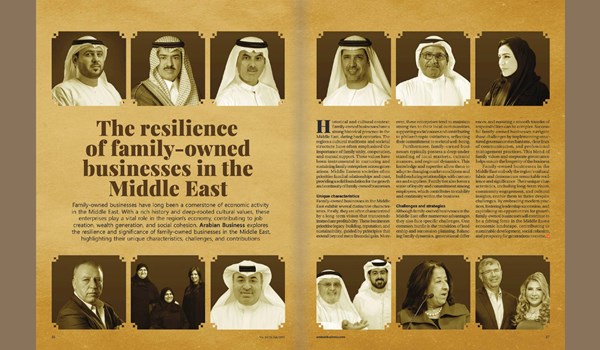 Al Masaood Group Featured in Arabian Business’s Top Family-Owned Businesses in the Region