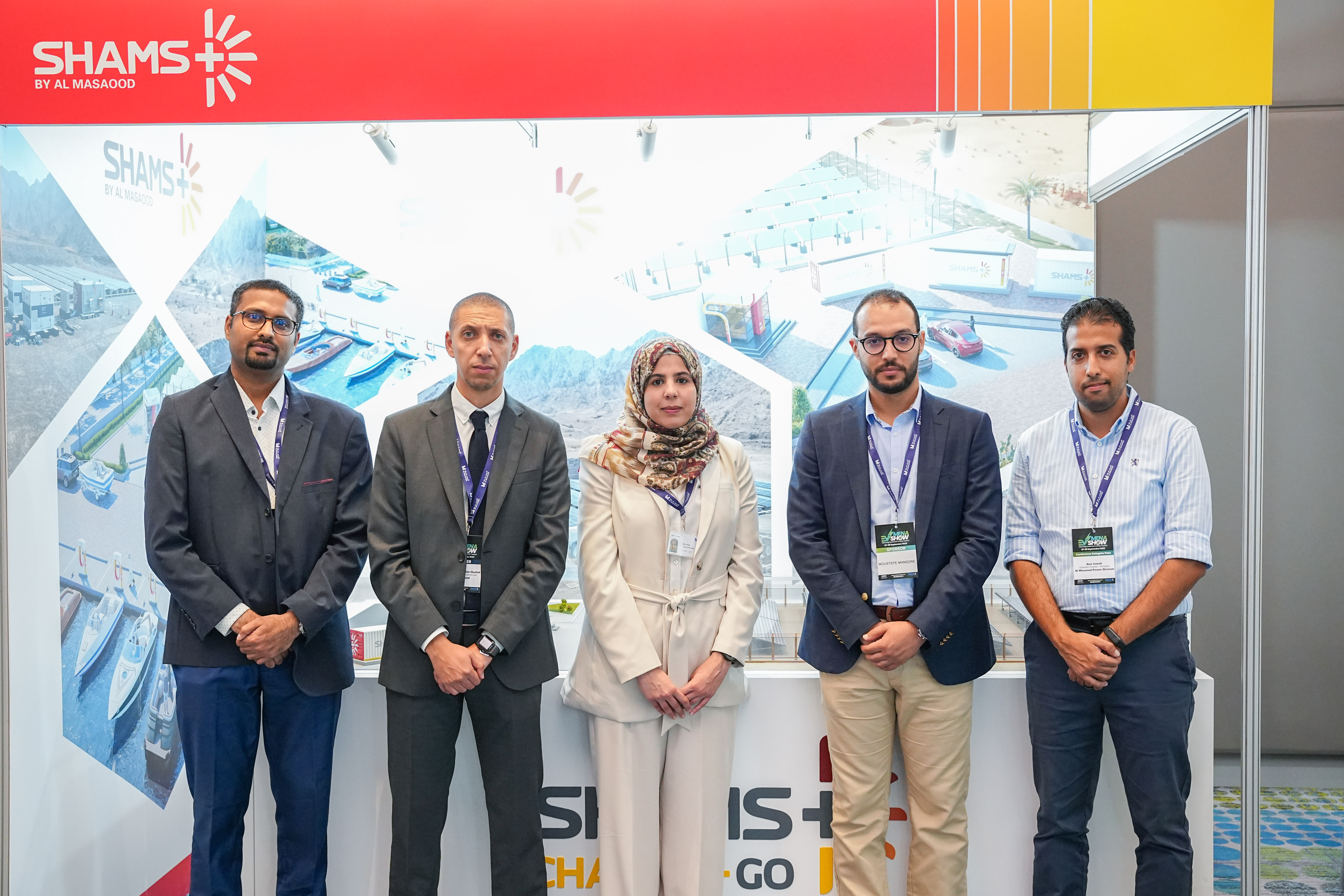 Al Masaood Power Division to Showcase SHAMS+ Charge at the Middle East North Africa Electric Vehicle Show 2023