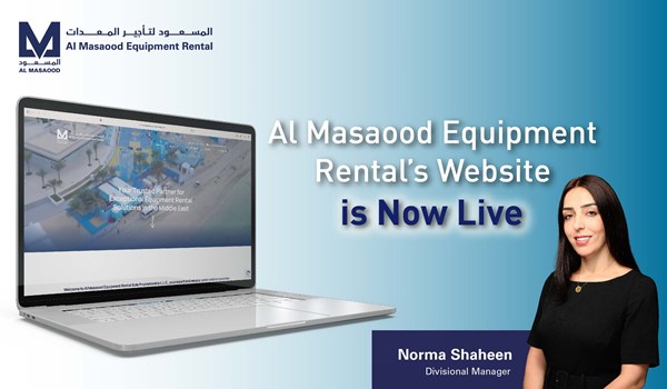 Al Masaood Equipment Rental's Website Goes Live