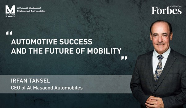 Irfan Tansel, CEO of Al Masaood Automobiles features in Forbes Middle East