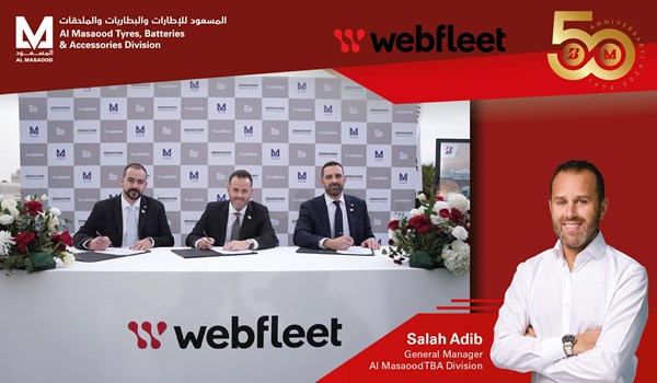Al Masaood TBA and Bridgestone Roll Out Innovative Telematics Software 'Webfleet'