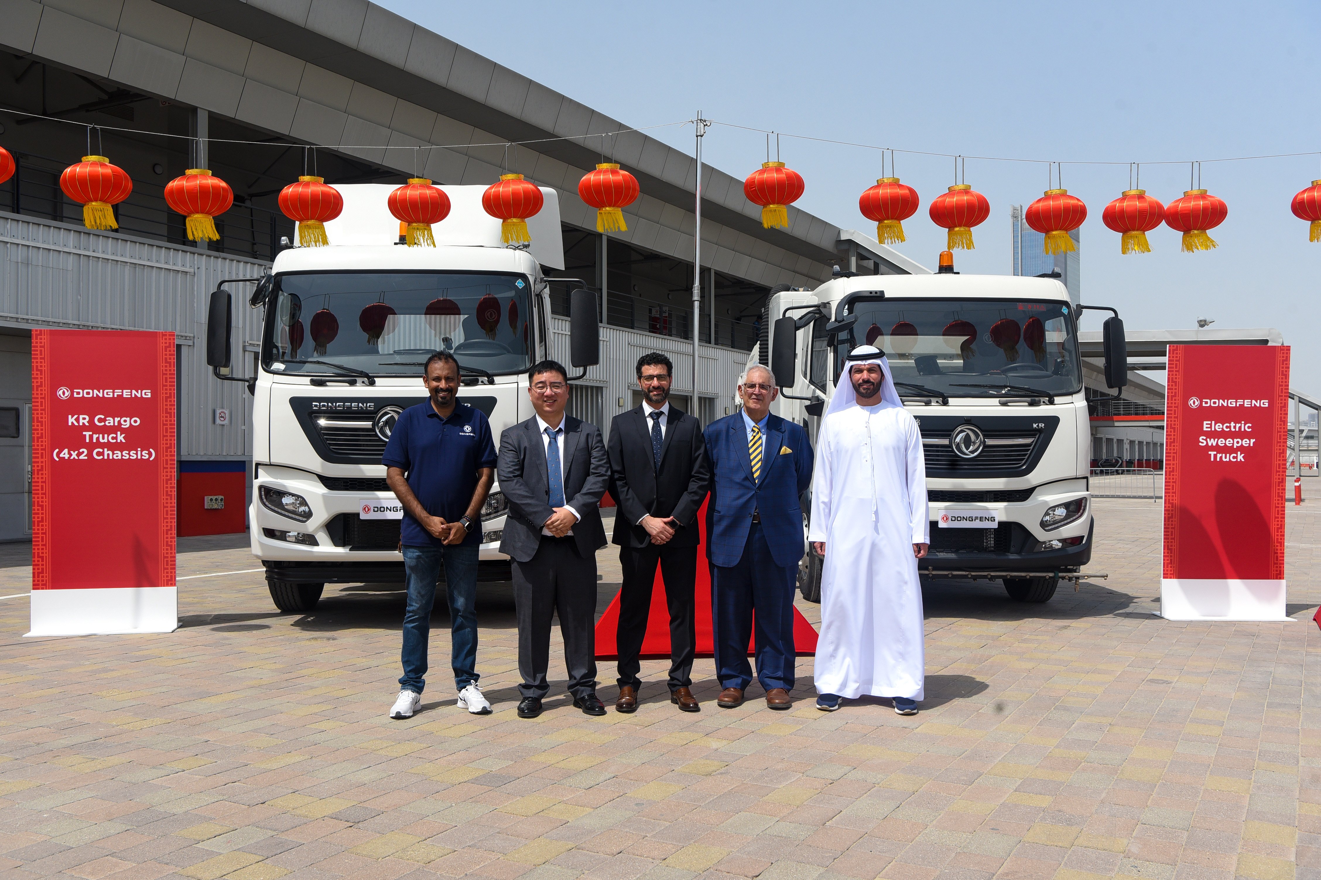 "مجموعة المسعود" الموزع الحصري لمركبات وشاحنات علامة"دونج فونج" في الإمارات العربية المتحدة