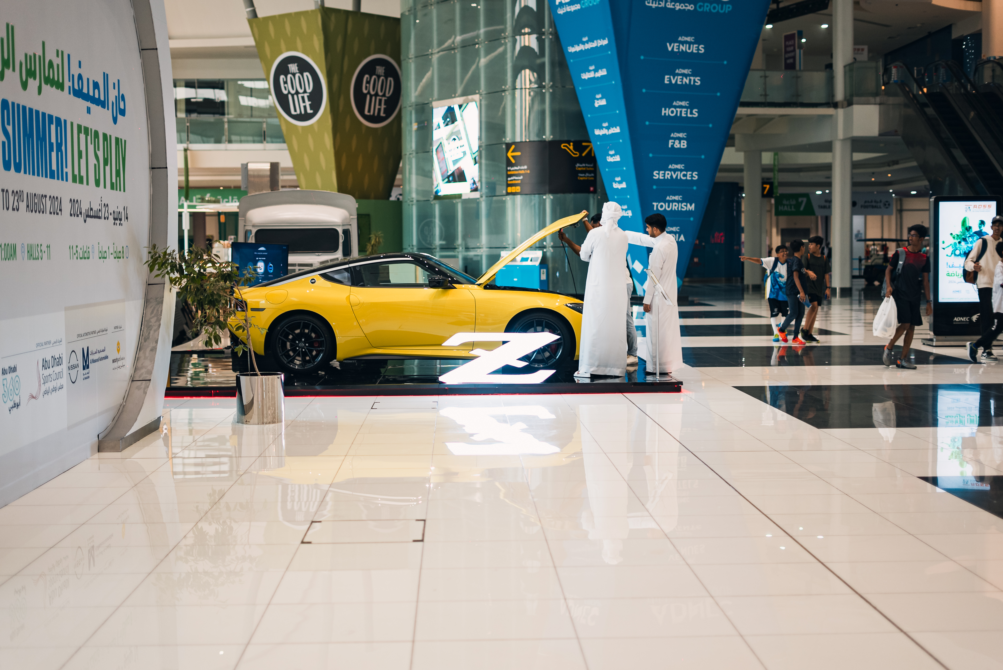 Approaching the End of Abu Dhabi Summer Sports - Al Masaood Automobiles Witnesses Strong Interest in Nissan Pathfinder and Nissan Z