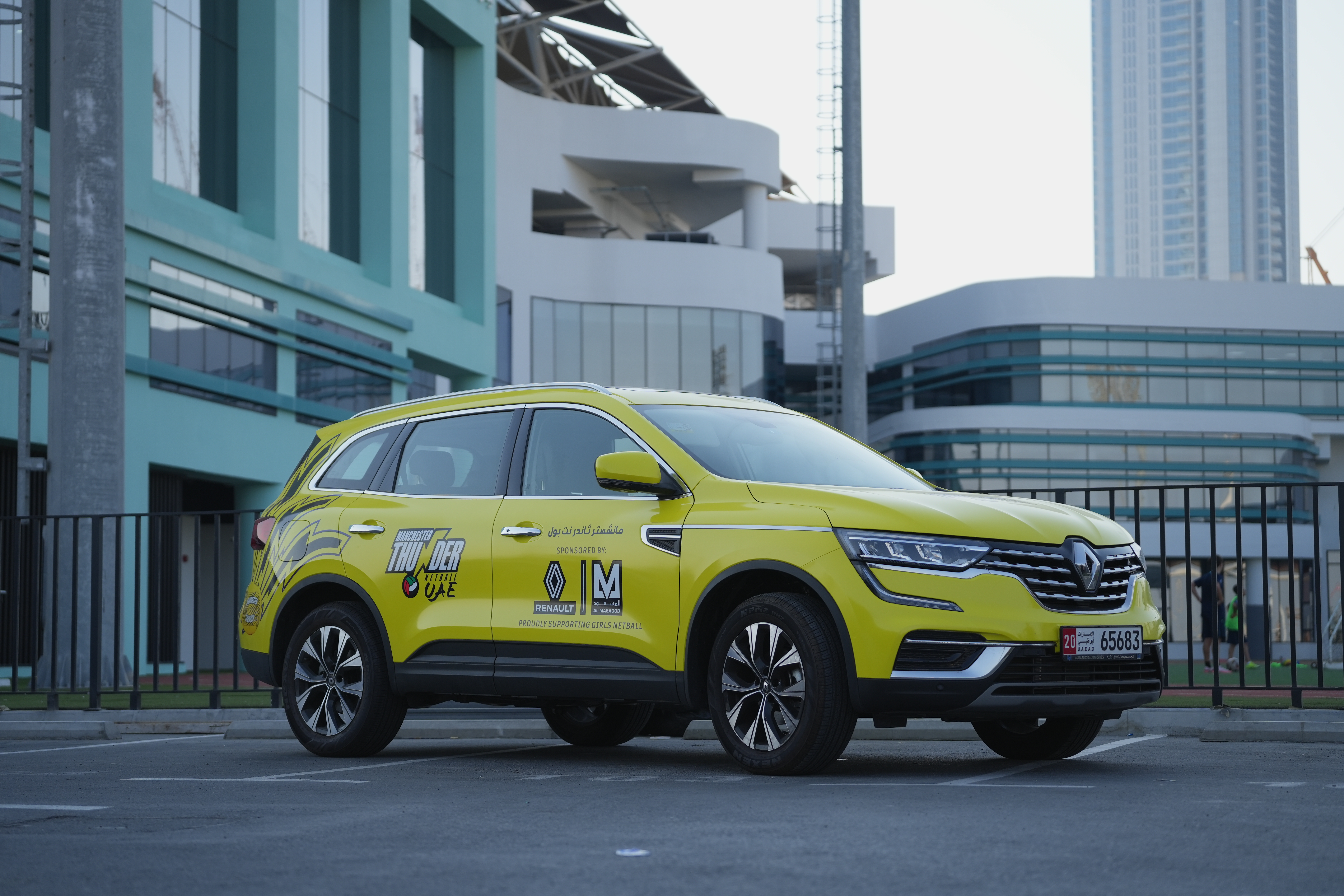 Al Masaood Automobiles Renault Sponsors Manchester Thunder Women’s Netball Team 