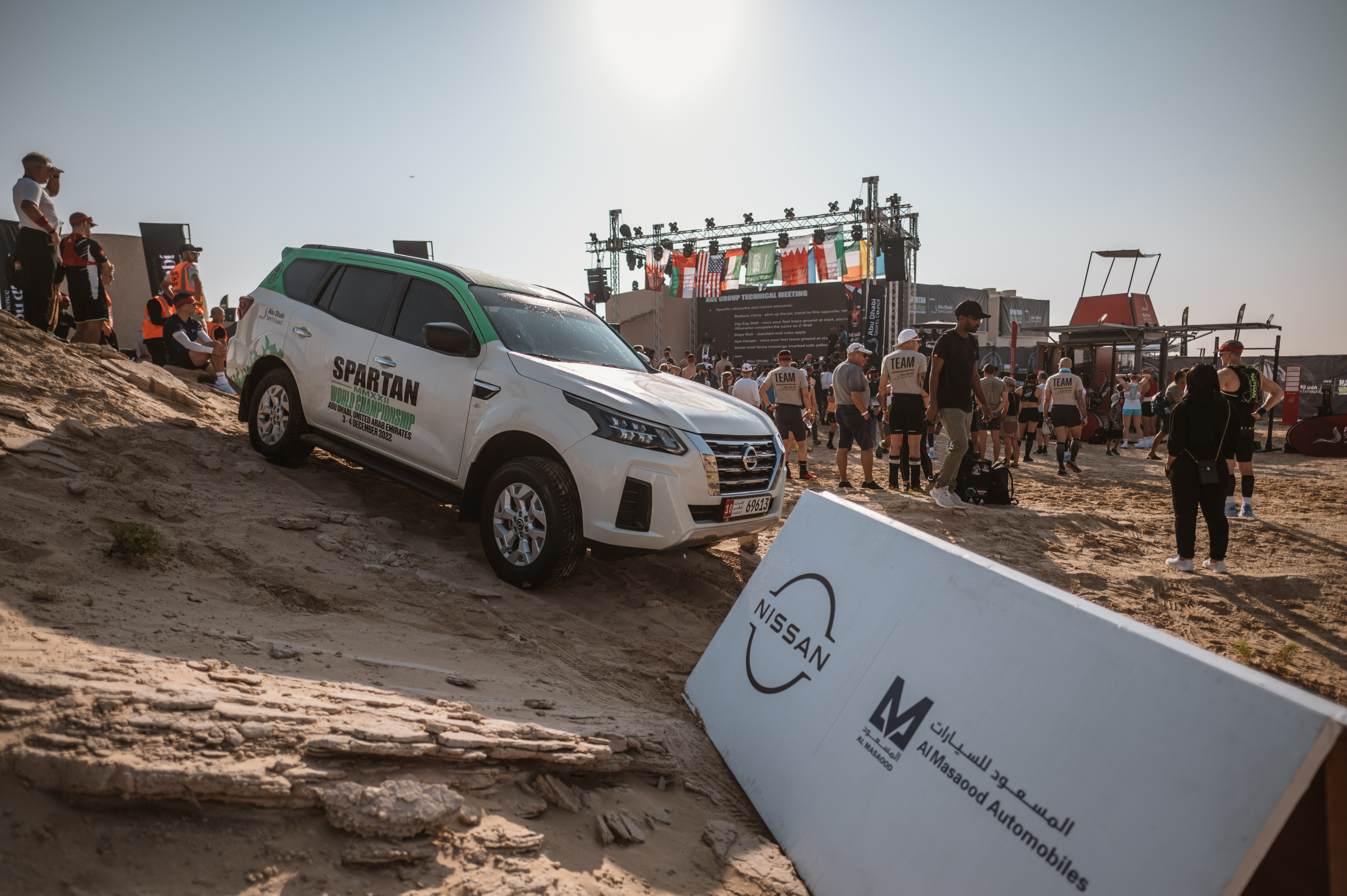 Al Masaood Automobiles-Nissan Drives Community Spirit Forward as the Official Automotive Sponsor of the 2024 Spartan World Championship in Abu Dhabi