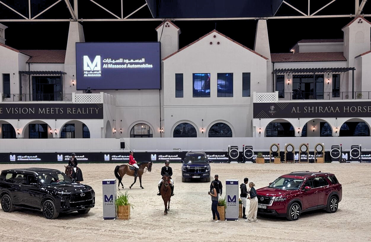 Al Masaood Automobiles Supports Al Shira’aa International Horse Show as Main Automotive Partner