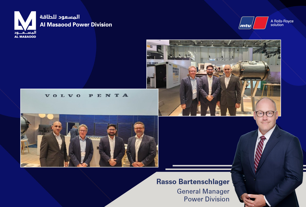 Al Masaood Power joins mtu and Volvo Penta at SMM Hamburg 2026